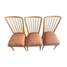 3 chaises Charles Ramos