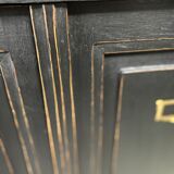 Black Parisian oak sideboard