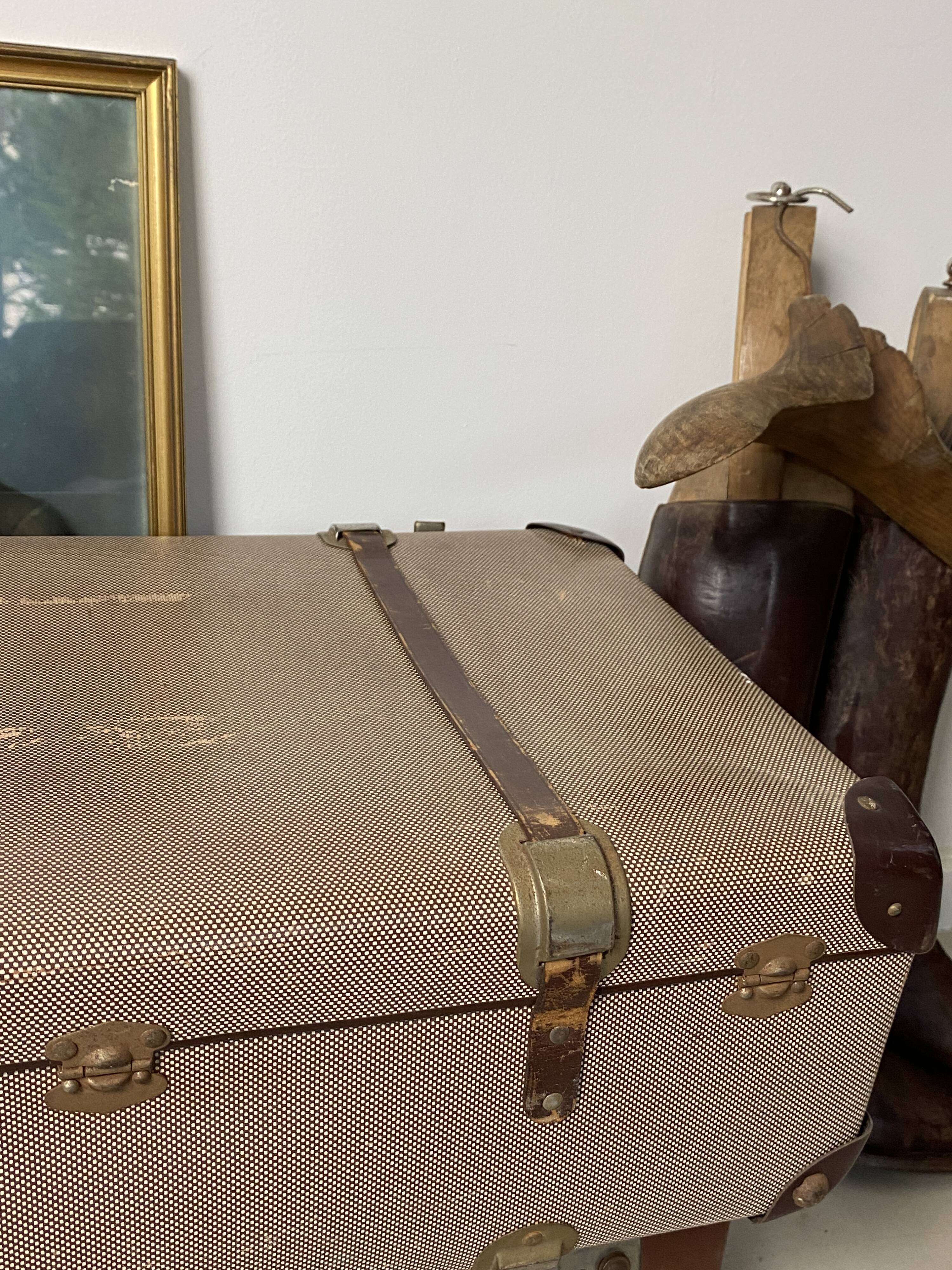 Old vintage suitcase