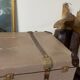 Old vintage suitcase