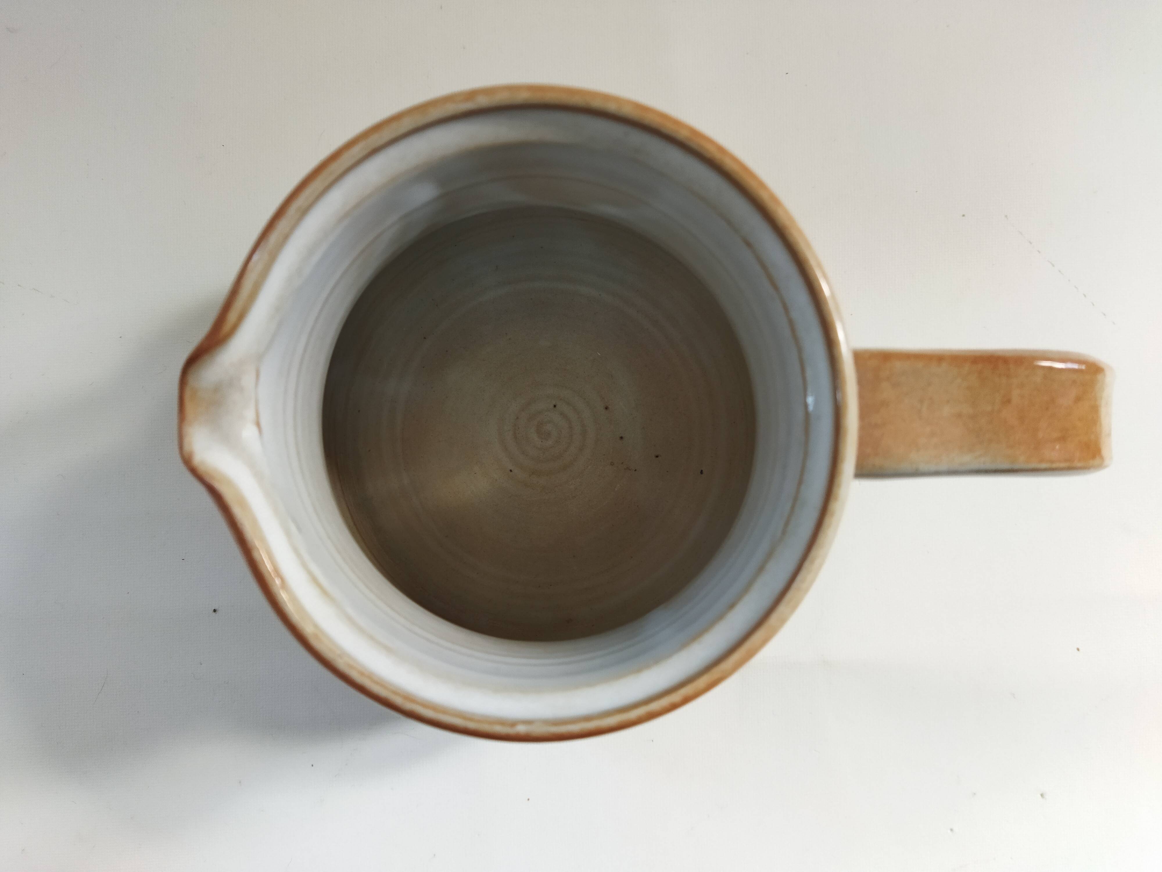 Montgolfier stoneware pitcher