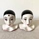 Pierrot salt and pepper egg cups