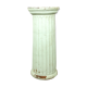 Vintage painted terracotta column