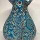 Fat jug vase lava Meerschaum retro vintage Vallauris