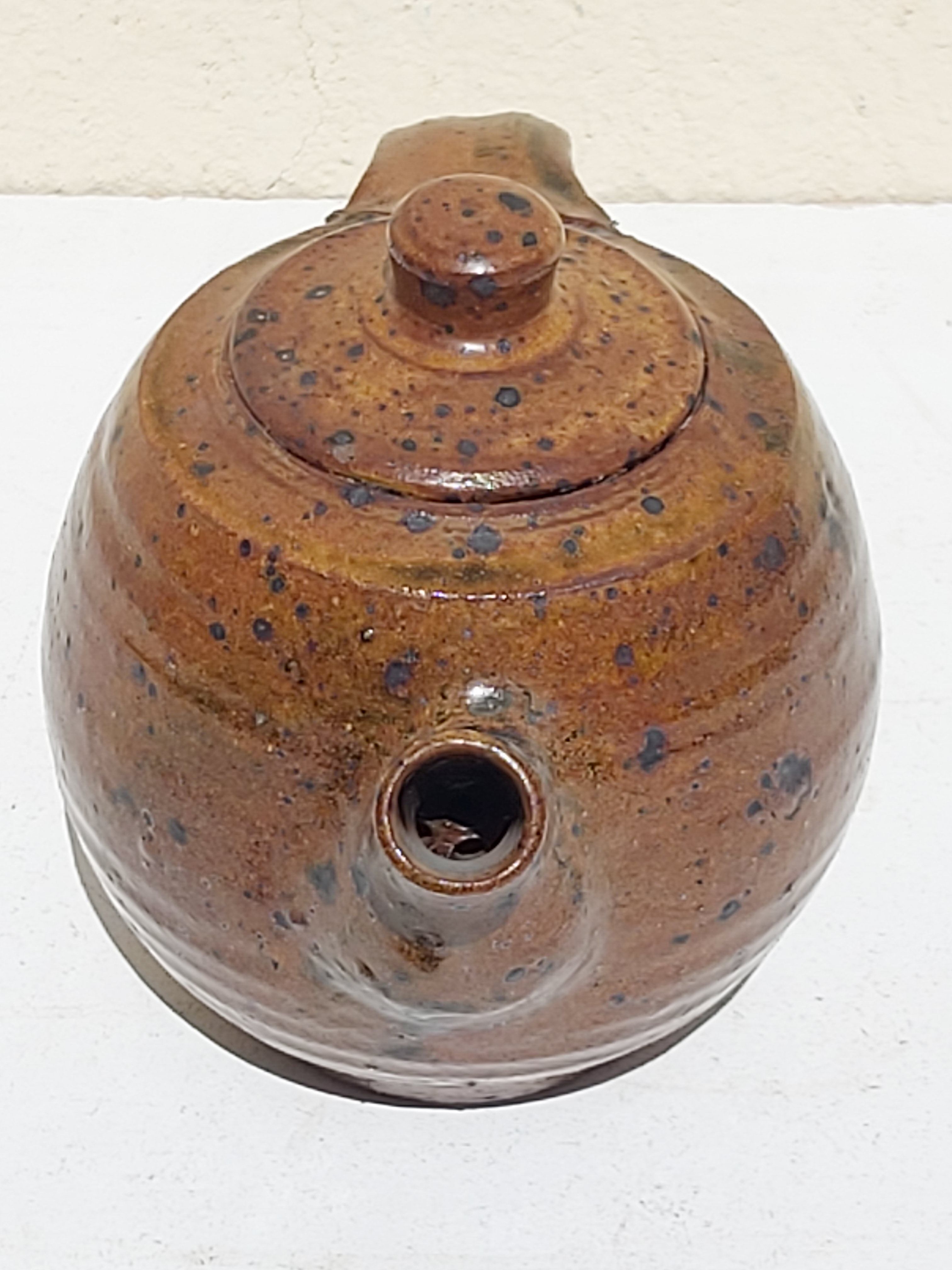 Teapot pyrity sandstone Gustave Tiffoche