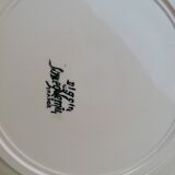 Digoin pink dessert plates