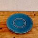 Large presentation plate Pichon Uzès Louis XVI Perlé blue