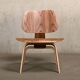 Fauteuil lounge Charles & Ray Eames LCW en noyer pour Herman Miller