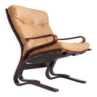 Vintage Kengu lounge armchair designed by Erda & Nordahl Solheim for Rybo R