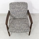 Vintage armchair GFM-64 by Edmund Homa, GFM, Poland, 1960s