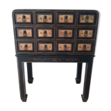 Furniture with an ancient Asian apothecary drawer