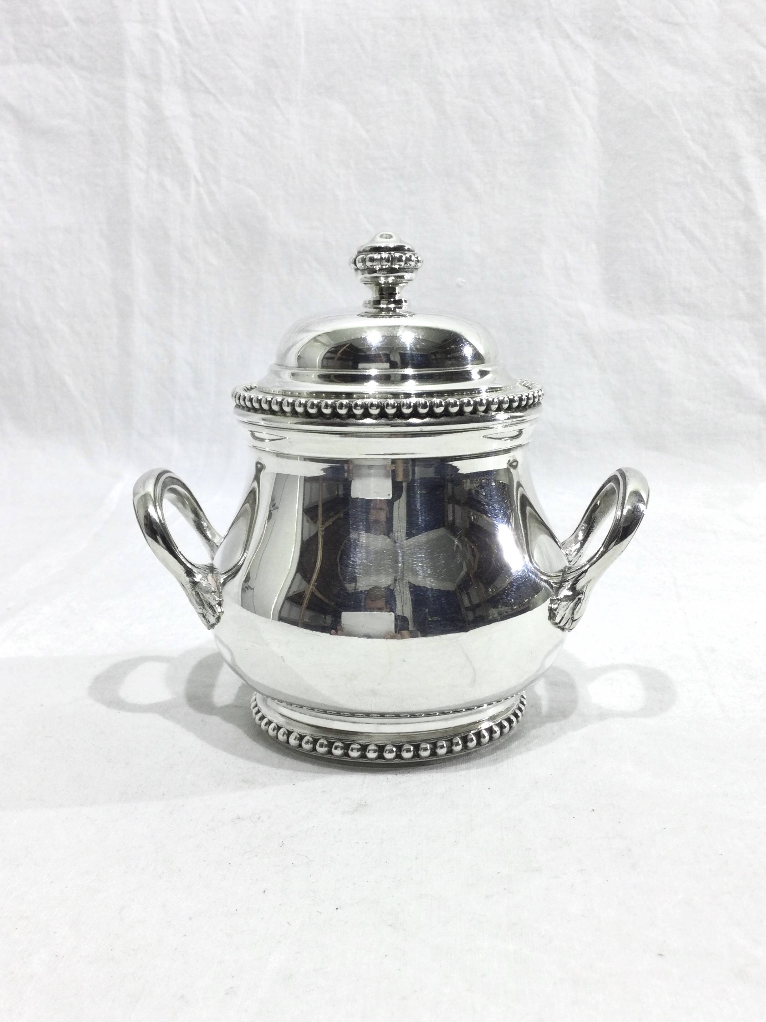 Tea Coffee Service in silver metal