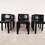 Model 4875 chairs by Carlo Bartoli for Kartell, 1970s