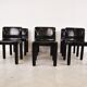 Model 4875 chairs by Carlo Bartoli for Kartell, 1970s