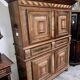 Buffet cabinet from Montbéliard, 18th century, in carved oak.