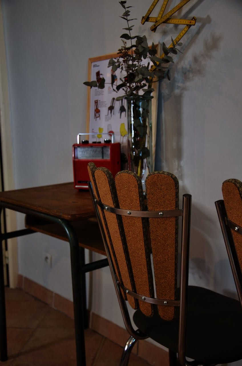 Pair of petal chairs