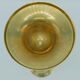 Engraved brass candlestick