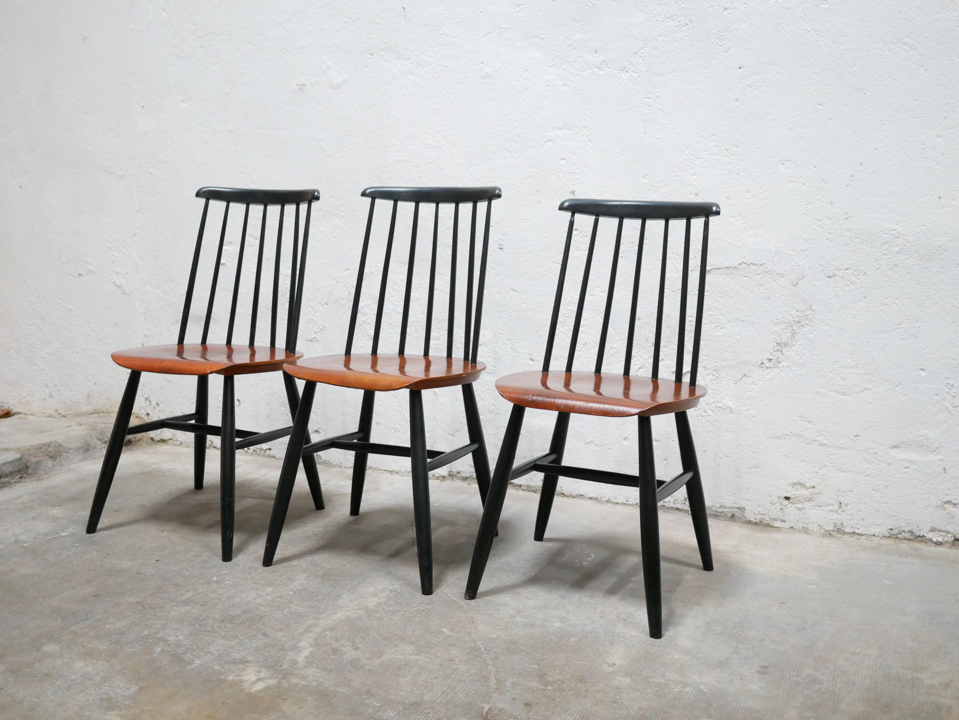 Vintage Scandinavian chair by I.Tapiovaara model Fanett