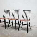 Vintage Scandinavian chair by I.Tapiovaara model Fanett