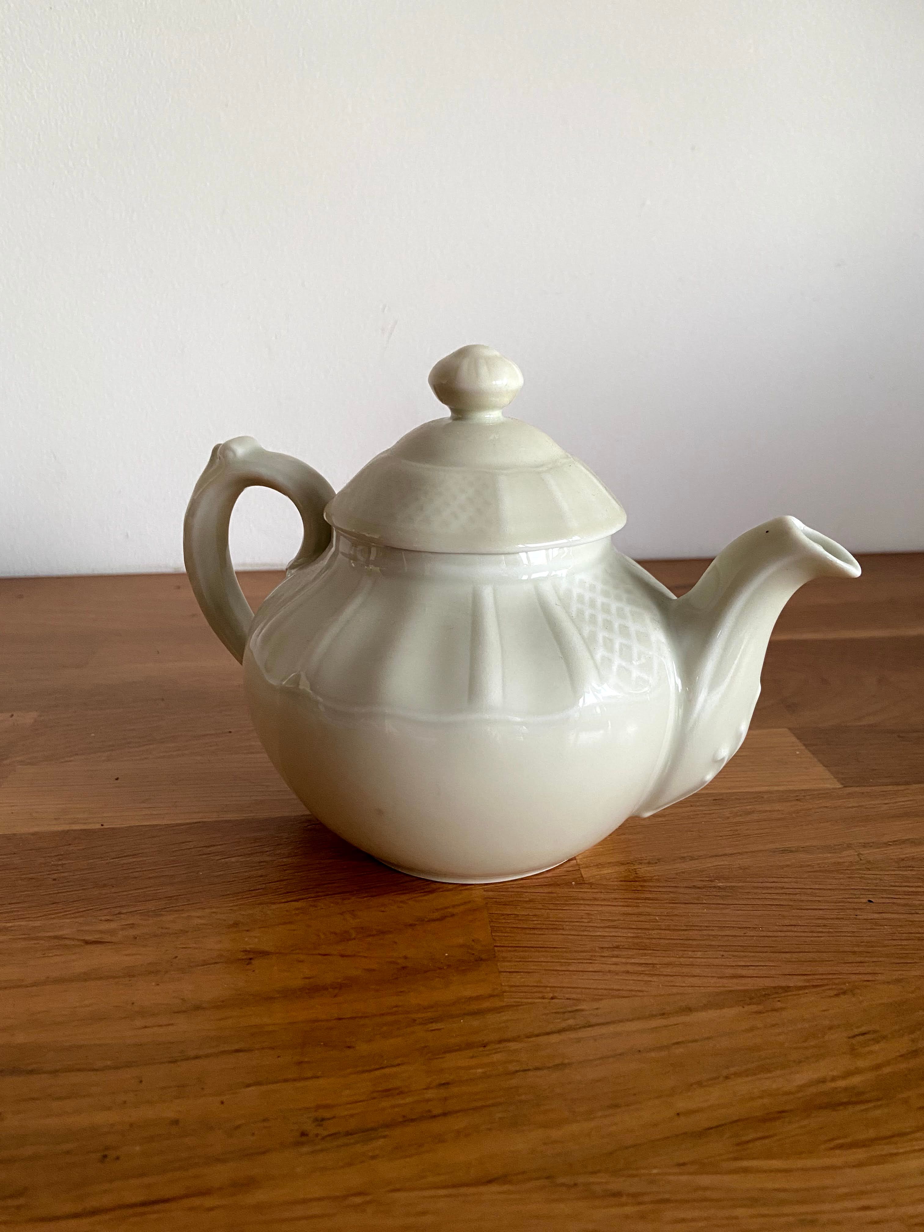 Small teapot in earthenware