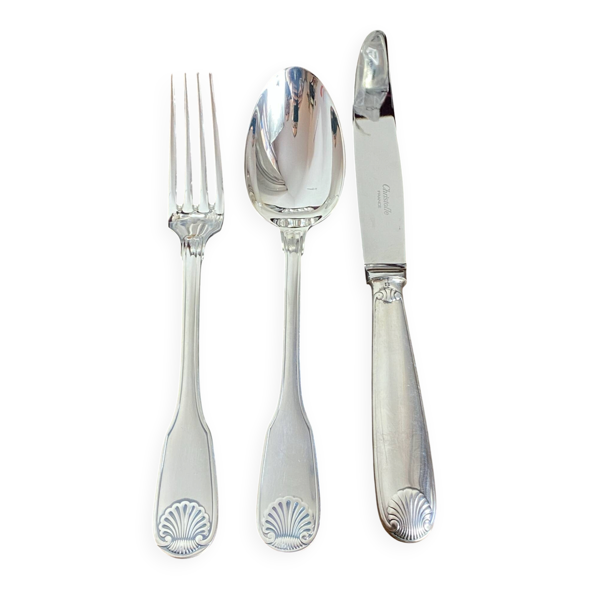 Ensemble de couverts (44 pièces ) neufs, collection Vendôme, Christof
