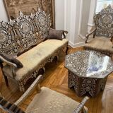 Oriental salon in marquetry