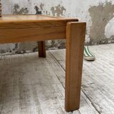 Solid elm coffee table Maison Regain