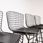 Set of 4 barstools by Harry Bertoia for Knoll, 1980