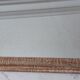 Mirror to be placed or hung in gilded wood