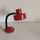Red flexible 70s lamp
