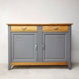Renovated beech sideboard