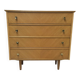 Commode 4 tiroirs année 1970 vintage