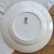 Round serving dish in Sarreguemines earthenware, Cibon model - Floral decoration.