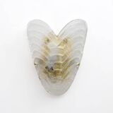 Pair of Murano glass wall lamps, 1960s vintage