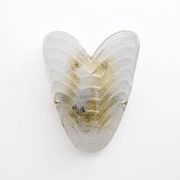Pair of Murano glass wall lamps, 1960s vintage