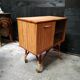 Meuble bar vintage en bambou