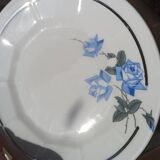 8 Victoria porcelain dessert plates from the 20s - Art Deco