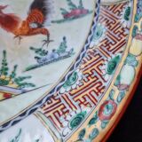 Large semi-deep Macau porcelain platter (1971) - Authentic piece