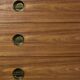Mid-century modern Danish high chest of drawers in teak with brass handles, 1960s
