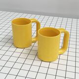 Yellow Dinnerware Set by Massimo Vignelli for Heller, 1970