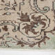 4x7 classic floral vintage tapis rug, 211x125cm