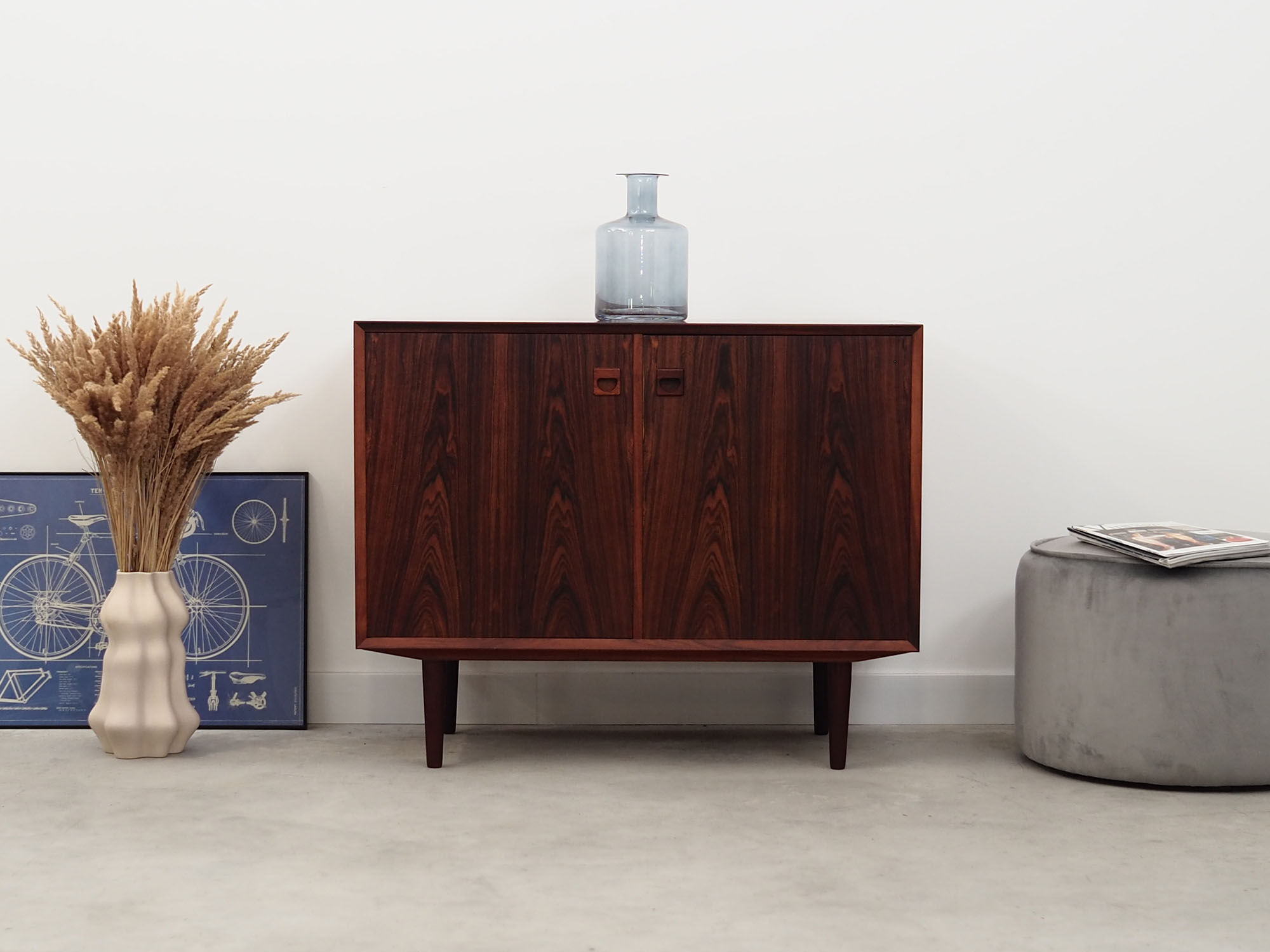 Buffet en palissandre, design danois, années 1960, fabricant Brouer