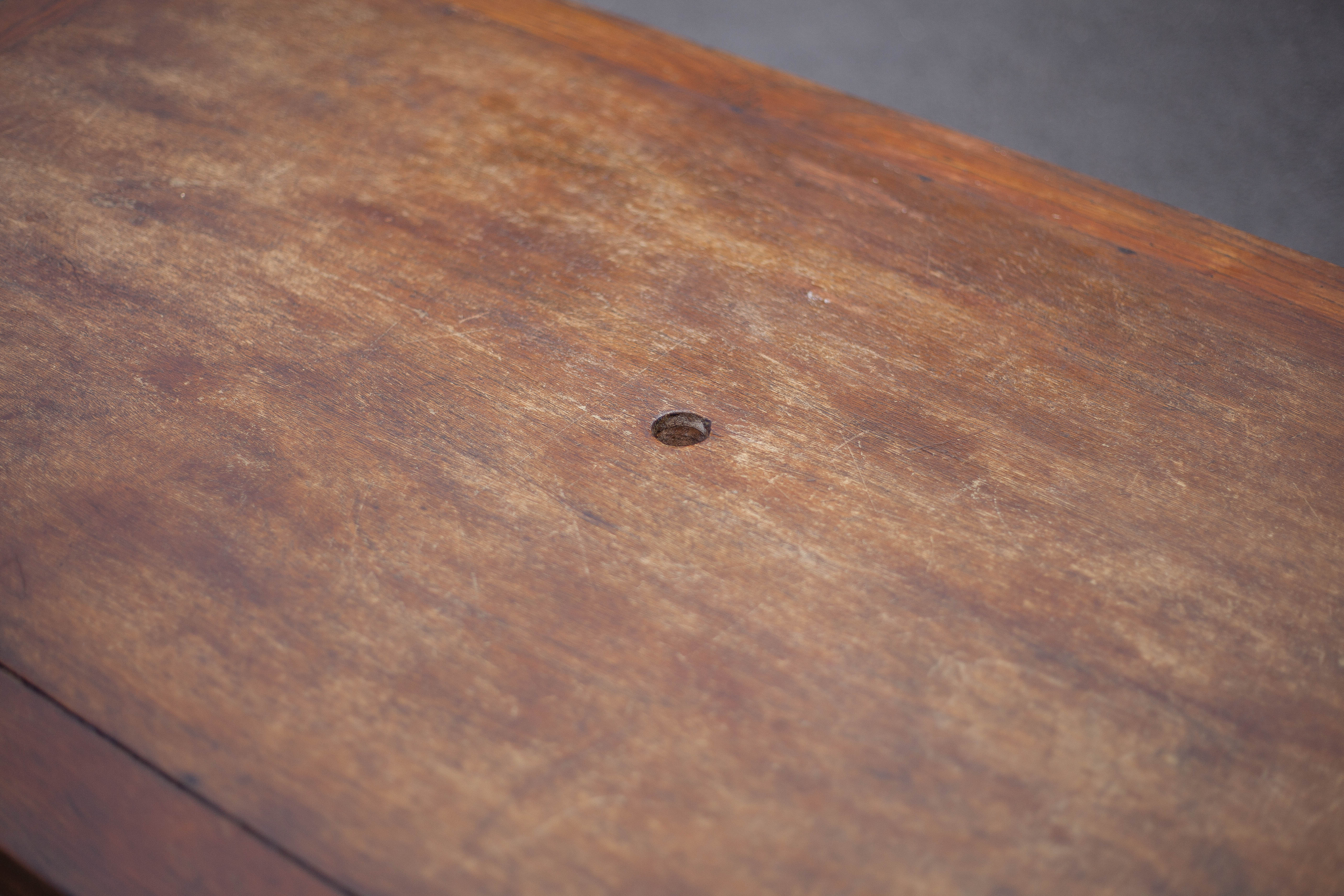 Rene gabriel table, 50s wood table, dining table, kitchen, veranda