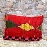Vintage Moroccan berber boujaad pillow