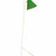 Lampadaire tripode Grasshopper vert, Willem Hagoort, 1950s