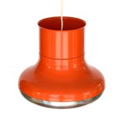 Suspension orange "Fluga" par Hemi Suède des années 1970