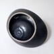 old ceramic and asymmetrical wood pipe ashtray