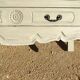 Louis XV style chest of drawers, patinated and waxed, natural wood top