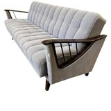 Grey vintage sofa / sofa / bed