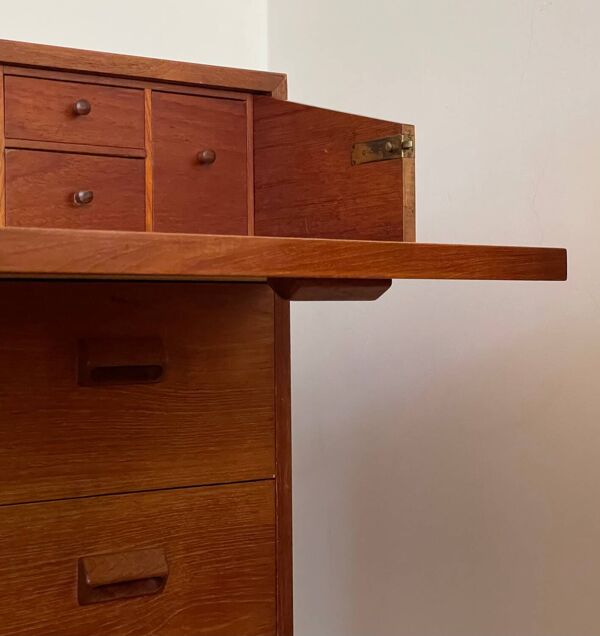 Commode Vanity en Teck par Borge Mogensen